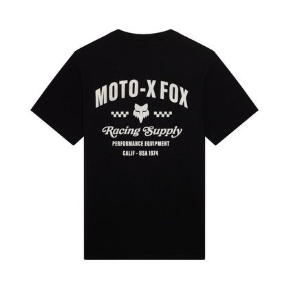 T-Shirt manches courtes Fox SUPPLY 195 ORIGINAL - Noir