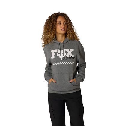 Sweat Fox CHECKER PO - Gris