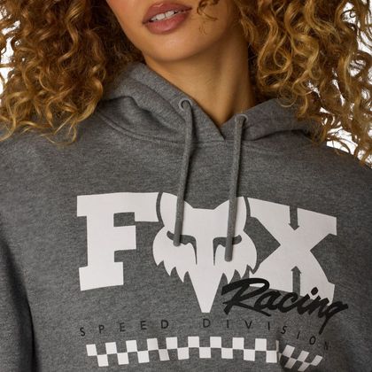 Sweat Fox CHECKER PO - Gris