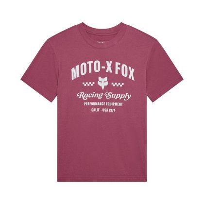 Fox SUPPLY WOMEN Short-sleeved T-Shirt - Brown / Yellow Ref : FX6457 