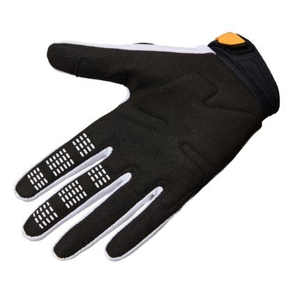 Gants cross Fox 180 NOBLE - ENFANT - Noir / Blanc