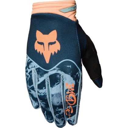 Gants cross Fox 180 IMAGE PRINT 2026 - Bleu Ref : FX6287 