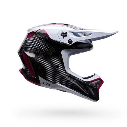 Casque cross Fox V3 RS TACTILE 2026 - Blanc