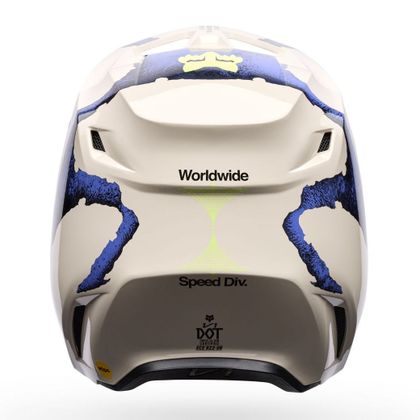 Fox V1 AWARENESS LIMITED EDITION 2026 Cross helmet - Grey