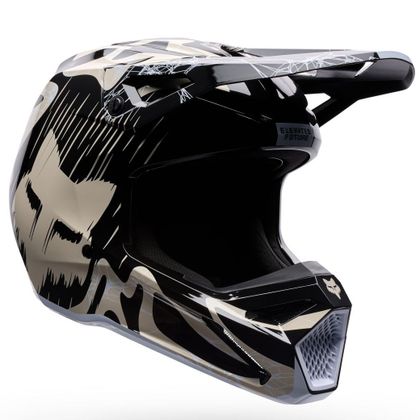 Fox V1 DIFFUSE SONDERAUSGABE 2026 Cross-Helm - Schwarz Ref : FX6302 