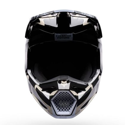 Fox V1 DIFFUSE SONDERAUSGABE 2026 Cross-Helm - Schwarz