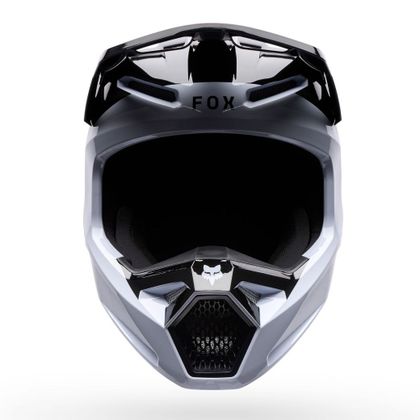 Casque cross Fox V1 - NOBLE - ENFANT - Noir / Blanc