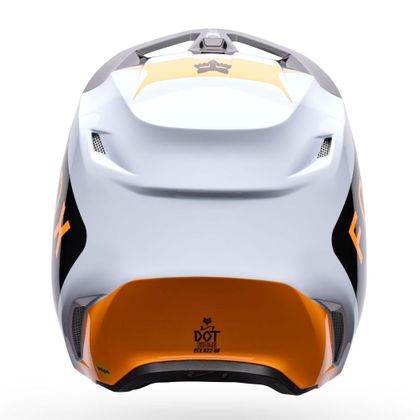 Casque cross Fox V1 NOBLE 2026 - Noir / Blanc