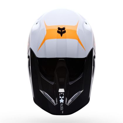 Casque cross Fox V1 - NOBLE - ENFANT - Noir / Blanc