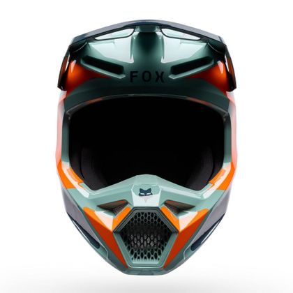 Casque cross Fox V1 IMAGE PRINT 2026 - Bleu