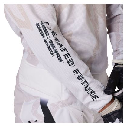 Maillot cross Fox 180 DIFFUSE EDITION SPECIALE 2026 - Noir / Blanc
