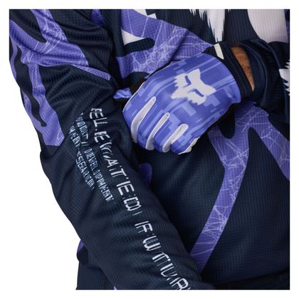 Maillot cross Fox 180 DIFFUSE EDITION SPECIALE 2026 - Bleu