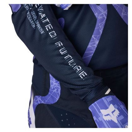 Maillot cross Fox 180 DIFFUSE EDITION SPECIALE 2026 - Bleu