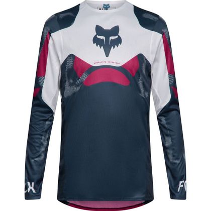 Fox FLEXAIR TACTILE 2026 Cross shirt - Zwart / Wit Ref: FX6317 