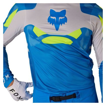 Maillot cross Fox FLEXAIR TACTILE 2026 - Bleu