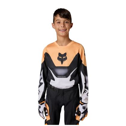 Fox 180 NOBLE KIND Cross shirt - Zwart / Wit