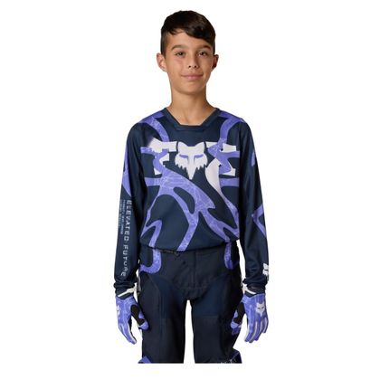 Fox 180 DIFFUSE CHILDREN Cross jersey - Blue