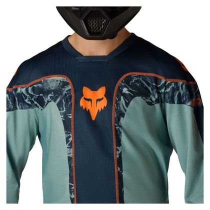 Maillot cross Fox 180 IMAGE PRINT 2026 - Bleu