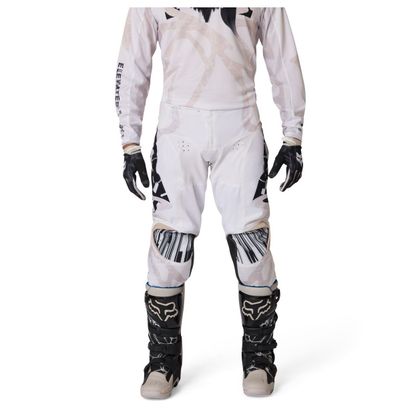 Pantalon cross Fox 180 DIFFUSE EDITION SPECIALE 2026 - Noir / Blanc