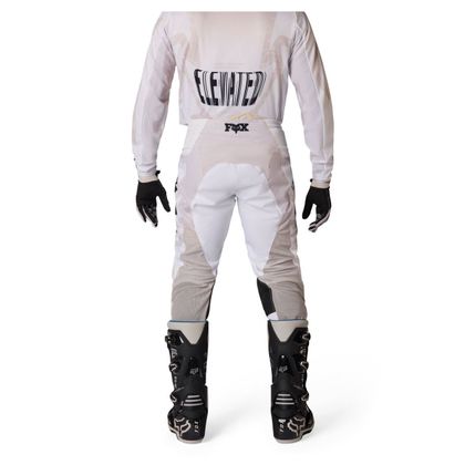 Pantalon cross Fox 180 DIFFUSE EDITION SPECIALE 2026 - Noir / Blanc