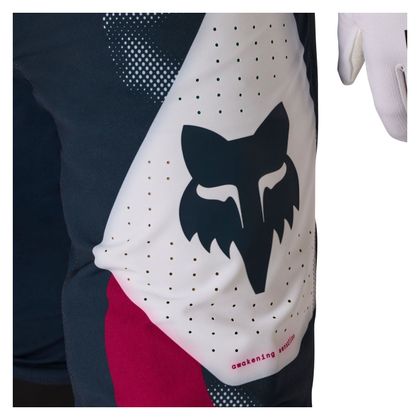 Pantalon cross Fox FLEXAIR TACTILE 2026 - Noir / Blanc