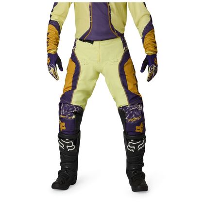 Pantalon cross Fox 180 IMAGE PRINT 2026 - Jaune