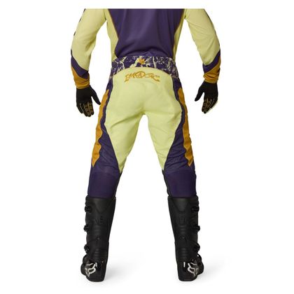 Pantalon cross Fox 180 IMAGE PRINT 2026 - Jaune