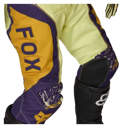 Pantalon cross Fox 180 IMAGE PRINT 2026 - Jaune