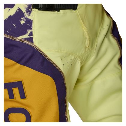 Pantalon cross Fox 180 IMAGE PRINT 2026 - Jaune