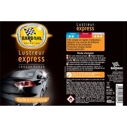 Detergente Bardahl Express Shine 400ML universale