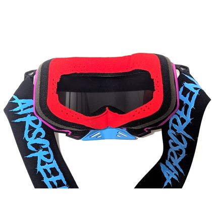 Masque cross Airscreen AERO 05 EX écran iridium blue 2025 - Violet / Gris