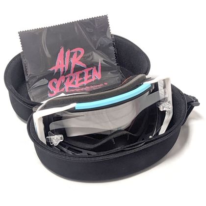 Masque cross Airscreen Aero 04 EX écran clair 2025 - Noir / Gris