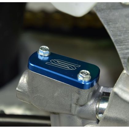 Scar back Brake master cylinder cover - Blue