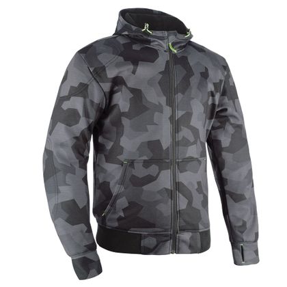 Oxford SUPER HOODIE 2.0 Motor sweater - Grijs / Zwart Ref: OD0312 