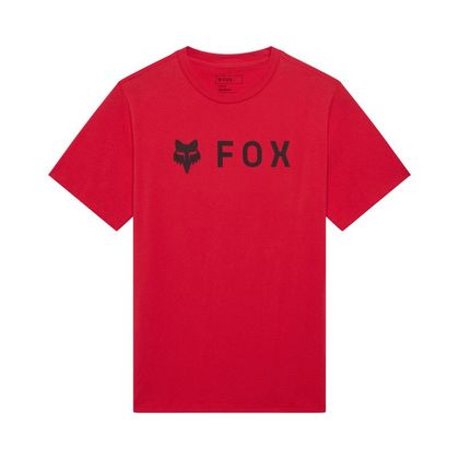 Fox ABSOLUTE 195 ORIGINAL Short-sleeved T-Shirt - Black / Red Ref : FX6425 