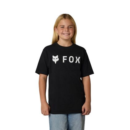 T-Shirt manches courtes Fox ABSOLUTE ENFANT - Noir
