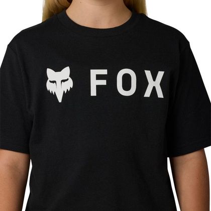 T-Shirt manches courtes Fox ABSOLUTE ENFANT - Noir