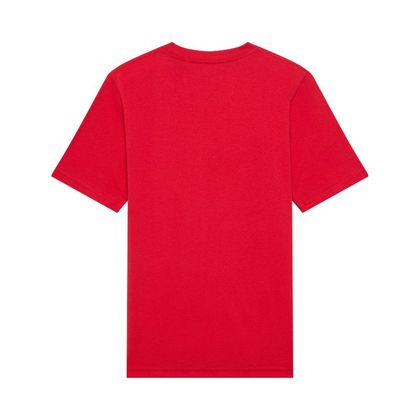 Kortärmad T-shirt Fox HEAD BARN - Svart / Röd