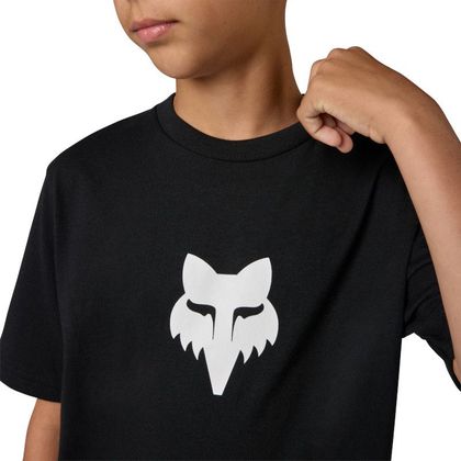 T-Shirt manches courtes Fox HEAD ENFANT - Noir