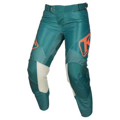 pantalones de enduro KLIM XC LITE WOMAN 2023 - Verde / Azul Ref : KLI0394 