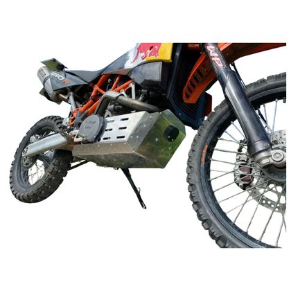 Sabot moteur Motoboxer Aluminium - Gris