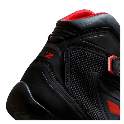 Baskets Moto LS2 GARRA LADY - Noir / Rouge