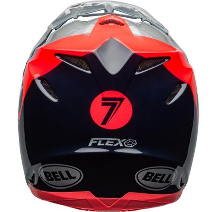 Casco de motocross Bell MOTO-9 FLEX SEVEN ZONE NAVY/CORAL 2019