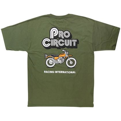T-Shirt manches courtes Pro Circuit PIT BIKE - Vert