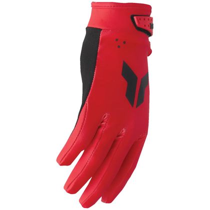 Thor LAUNCH - SPLIT - KINDER Cross-Handschuhe - Schwarz / Rot