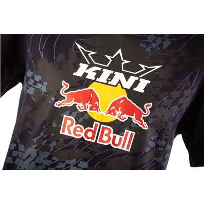 T-Shirt manches courtes Kini Red Bull TOPOGRAPHY - Bleu
