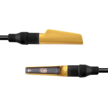 Rizoma CORSA - 1 functie (paar) Richtingaanwijzer Universeel - Geel Ref: RZ1107 