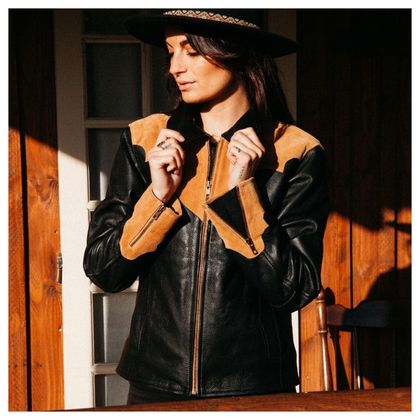 Wildust ARIZONA Jacke - Schwarz / Beige