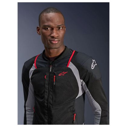 Blouson Moto Alpinestars TROOP-AIR PRO - Noir / Gris