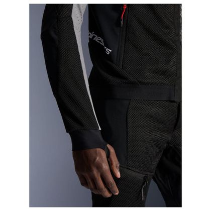Blouson Moto Alpinestars TROOP-AIR PRO - Noir / Gris